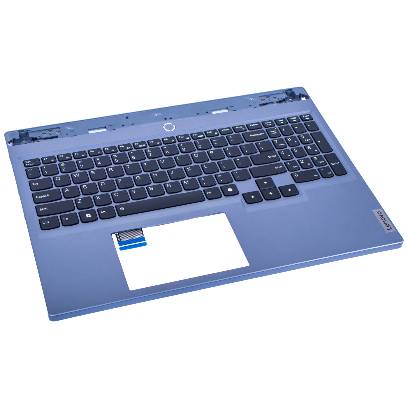 Palmrest klawiatura Lenovo Legion 5 16 IRX9 srebrny