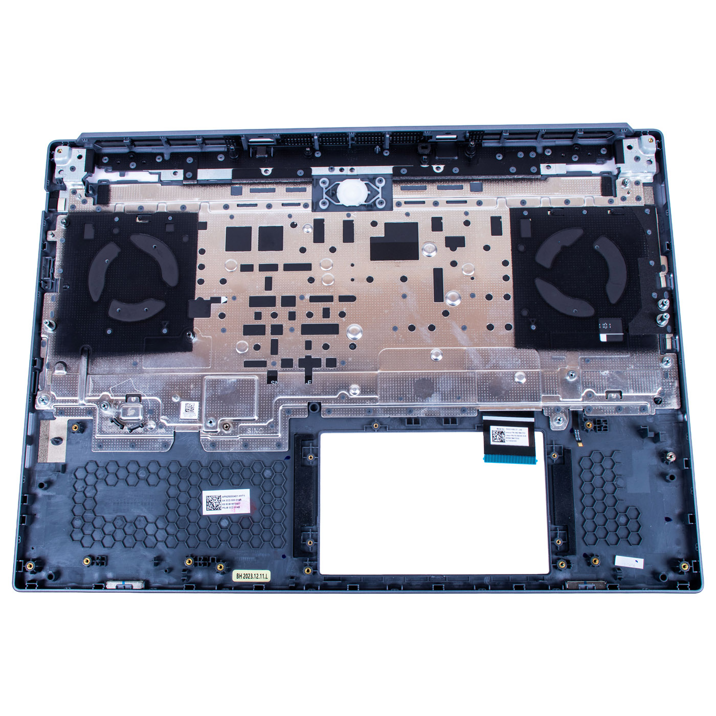 Palmrest klawiatura Lenovo Legion 5 16 IRX9 srebrny
