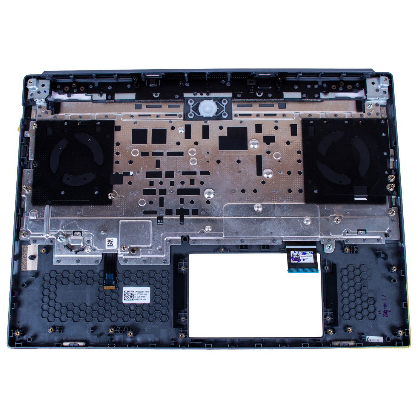 Palmrest klawiatura RGB Lenovo Legion 5 16 IRX9 srebrny