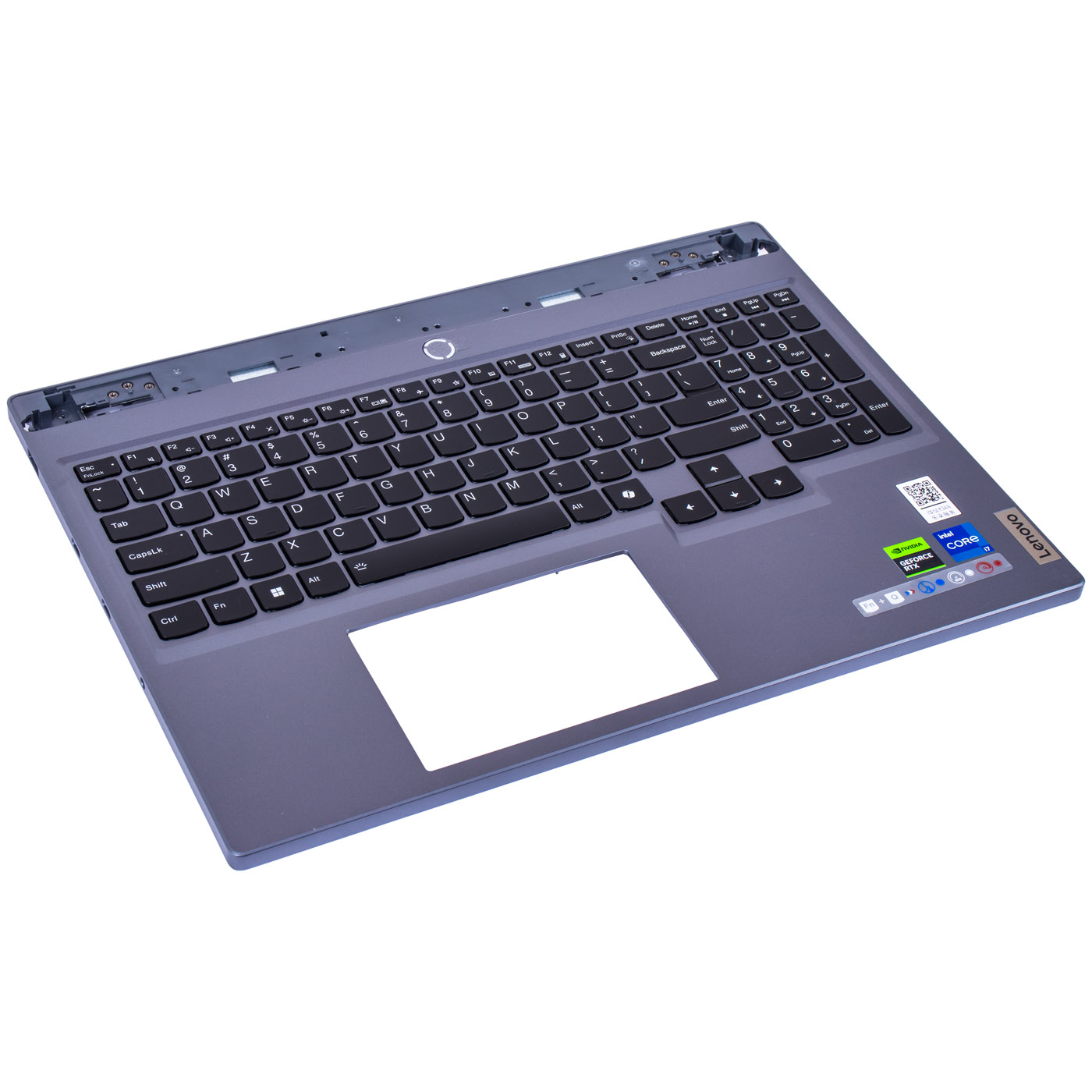 Palmrest klawiatura RGB Lenovo Legion 5 16 IRX9 srebrny