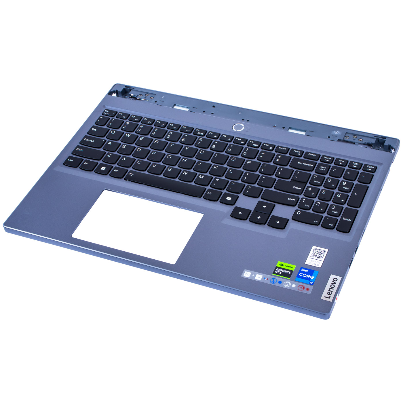 Palmrest klawiatura RGB Lenovo Legion 5 16 IRX9 srebrny