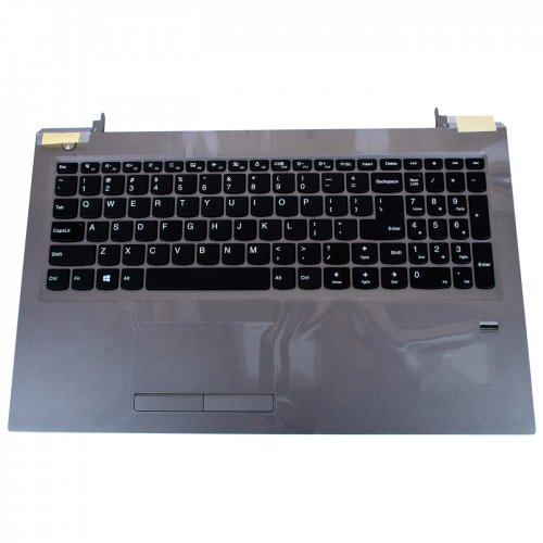 Palmrest klawiatura touchpad Lenovo IdeaPad V310 15 srebrny