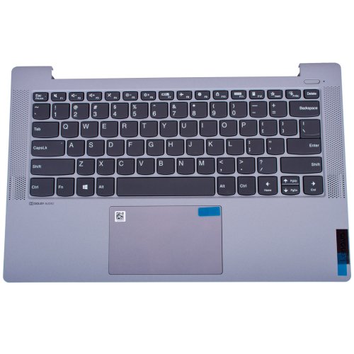 Palmrest klawiatura touchpad Lenovo IdeaPad 5 14 srebrny