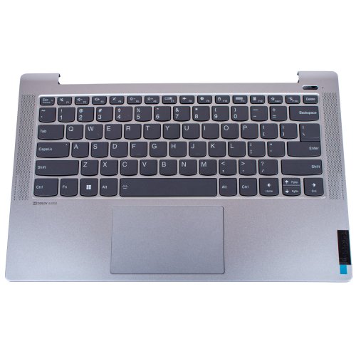 Palmrest klawiatura touchpad Lenovo IdeaPad 5 14 srebrny