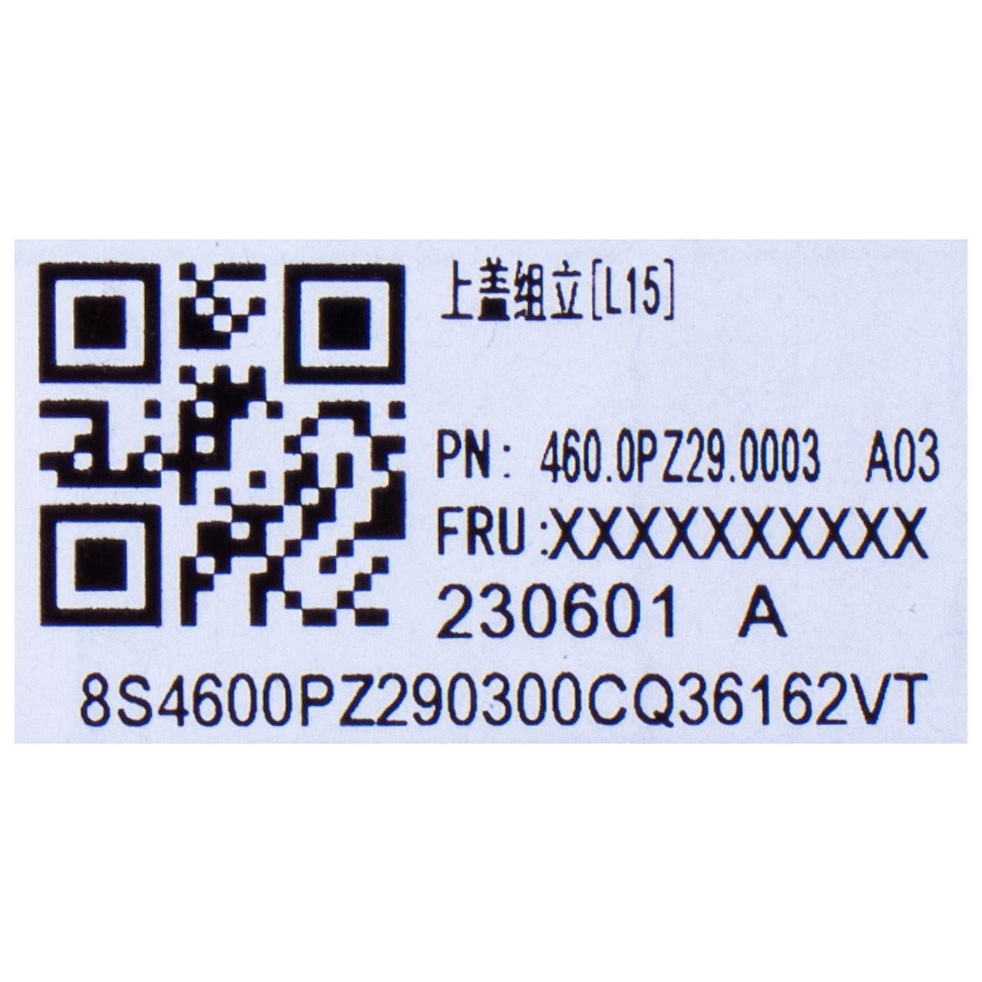 Palmrest Lenovo ThinkPad L15 3 4 generacja
