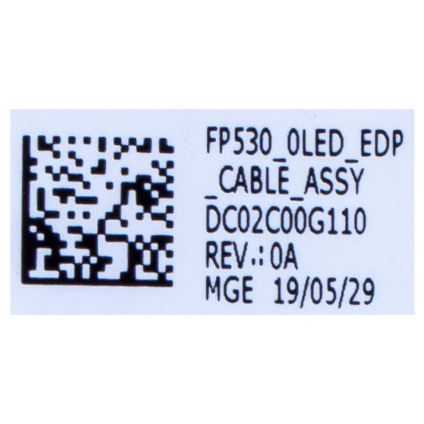 Taśma matrycy eDP Lenovo ThinkPad P53 OLED