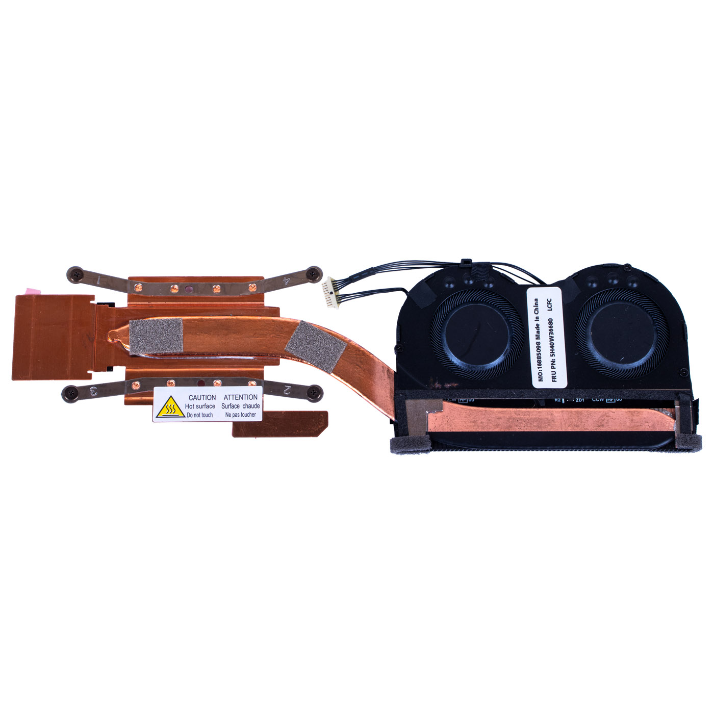 Wentylator Lenovo X1 Carbon 10 11 X1 Yoga 7 8 gen