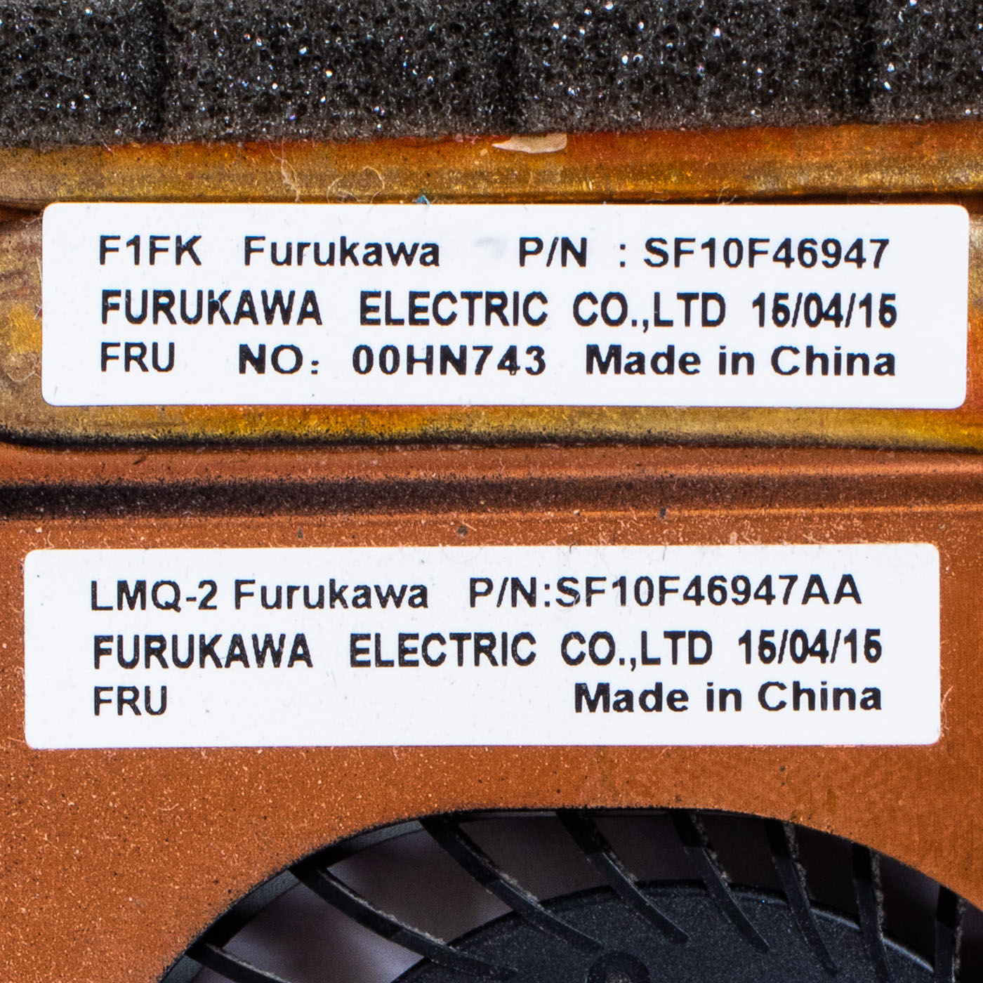 Wentylator radiator Lenovo ThinkPad X1 Carbon 2 3 generacji 